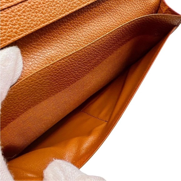 Yves Saint Laurent Tan Leather Wallet - Picture 9 of 13